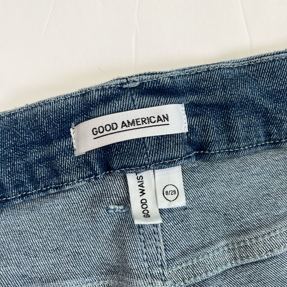 Good American Exposed Zipper High Rise Skinny Jean size 8/29 - Picture 6 of 8